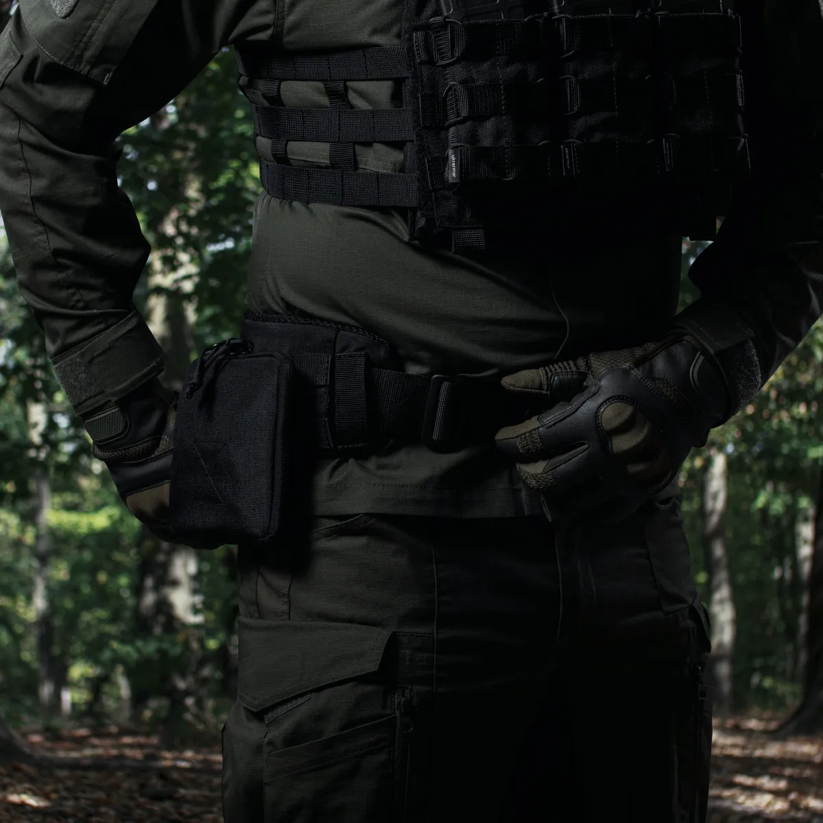 Сумка для скидання магазинів 2.0. Компактна. Кріпиться на MOLLE. Чорний 2