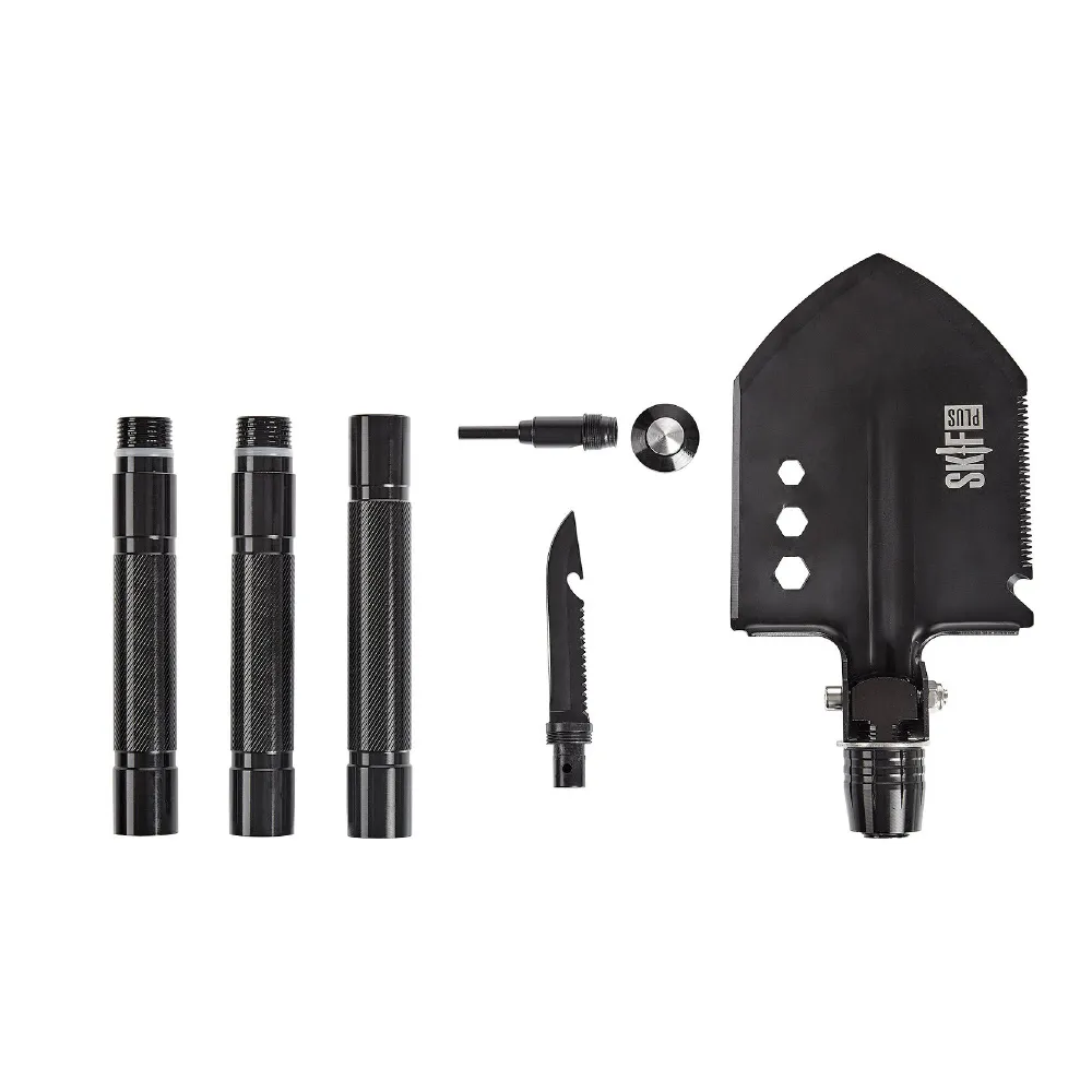 Складна лопата SKIF Plus Mole Black, трансформується в інструменти для виживання 2
