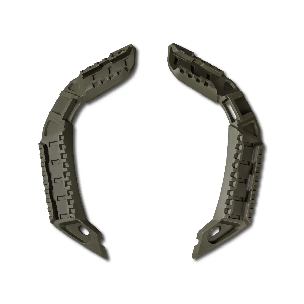 Комплект бічних рейок на шолом ARCH, 20.6 х 4 см. Олива 4