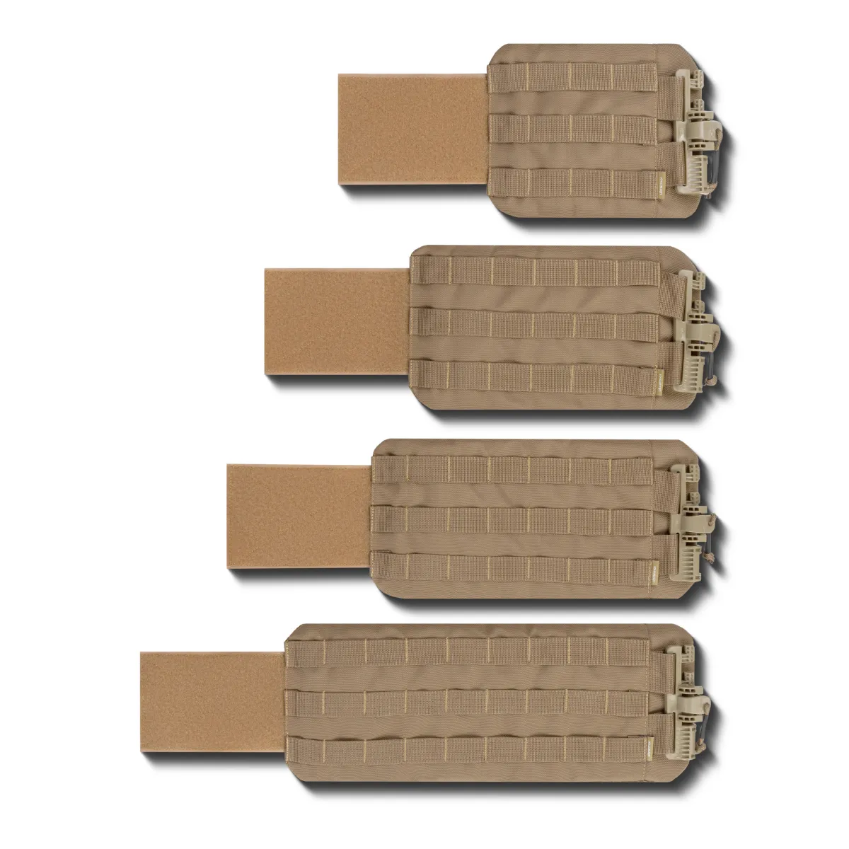 Змінні бокові камербанди (чохли) для плитоноски. Розмір L, 32х16 см. Койот 12