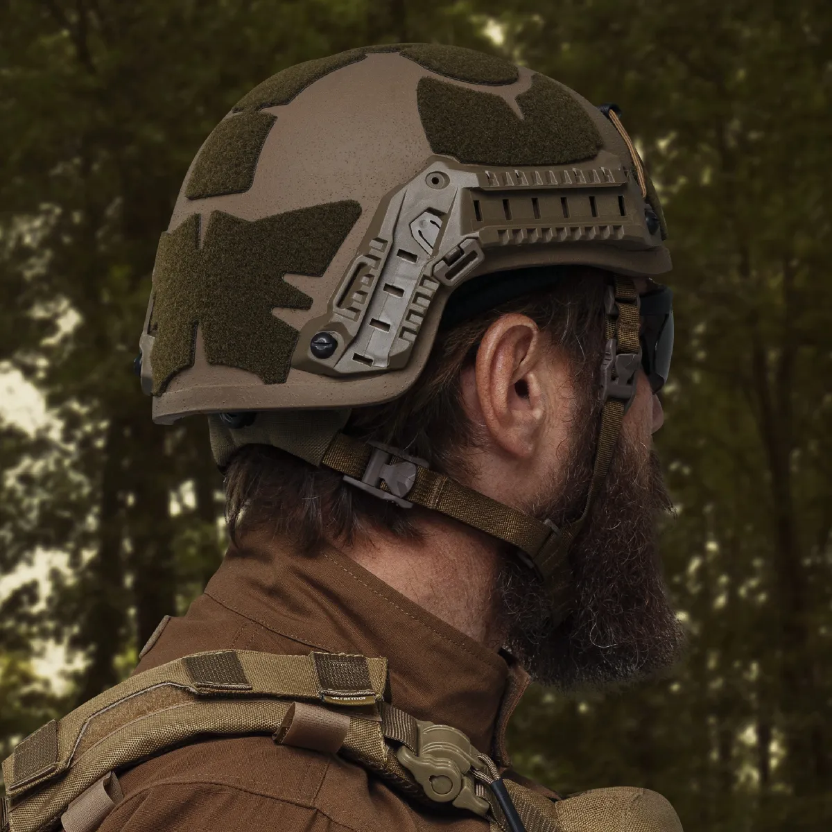 Баллистический шлем Sestan-Busch Helmet BK-ACH-HC койот. Размер M 4