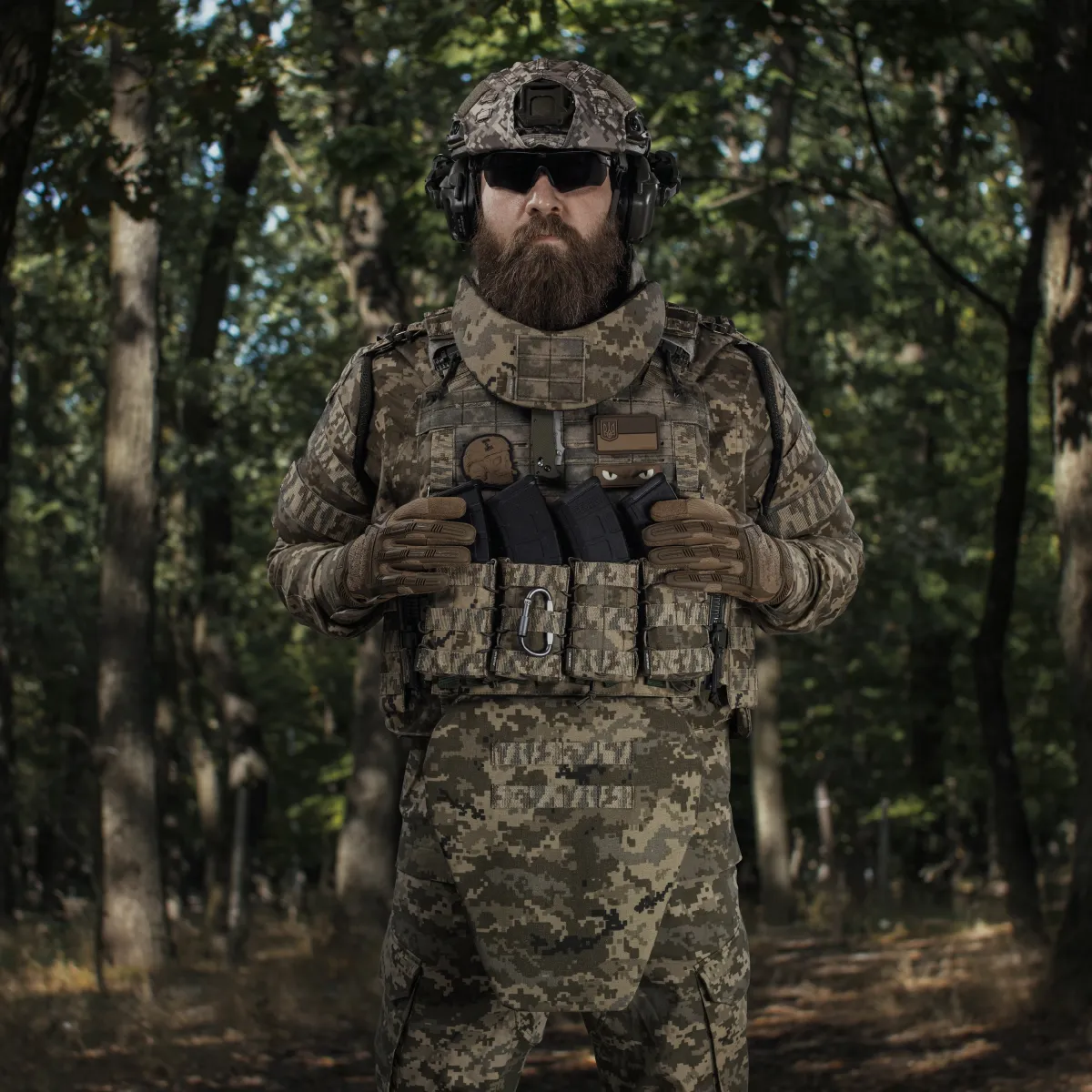 Балістичний захист шиї Gen 2 (та верхньої частини спини) 2-го класу. Піксель (мм-14) 4