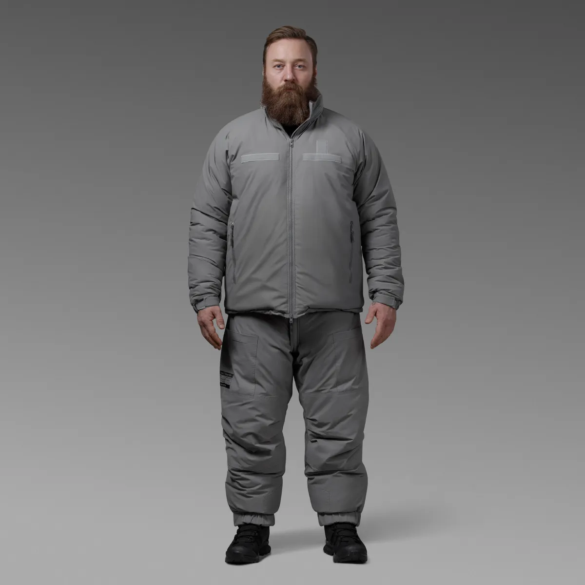 Комплект зимового одягу Level 7 North до -40°C (ECWCS Gen III). Сірий 2
