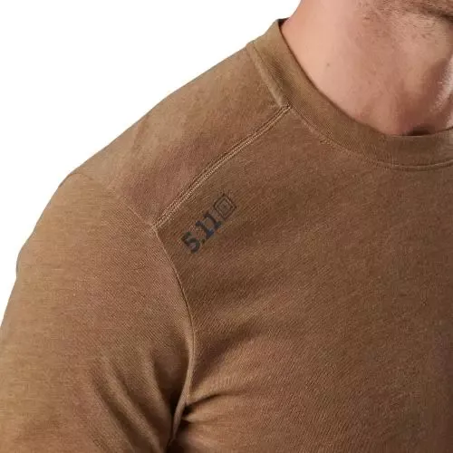 Кофта-лонгслив 5.11 Tactical PT-R Charge 2.0. Цвет battle brown heatherr 4