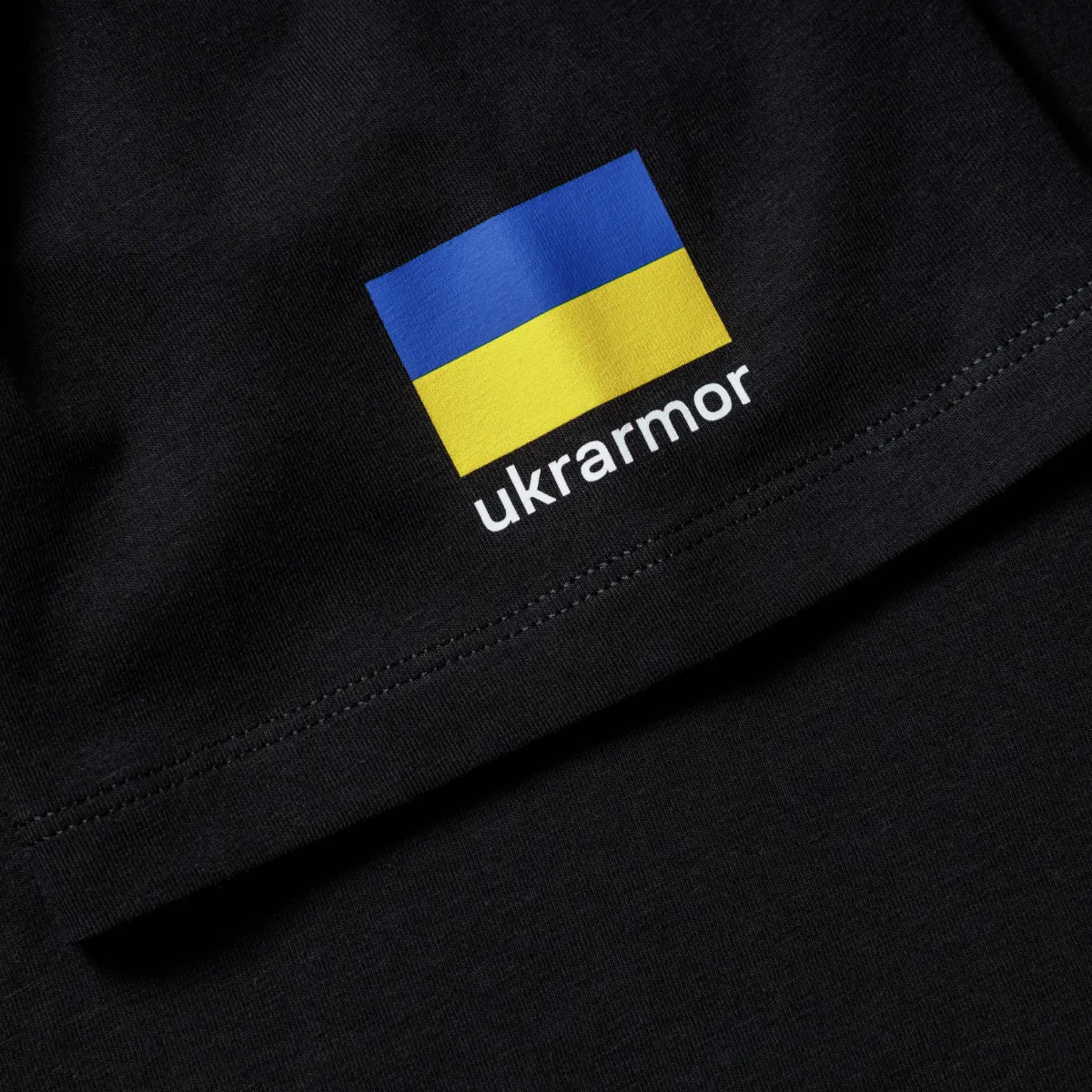 Футболка чоловіча For War Black (чорний). Матеріал Cotton/Elastane 5