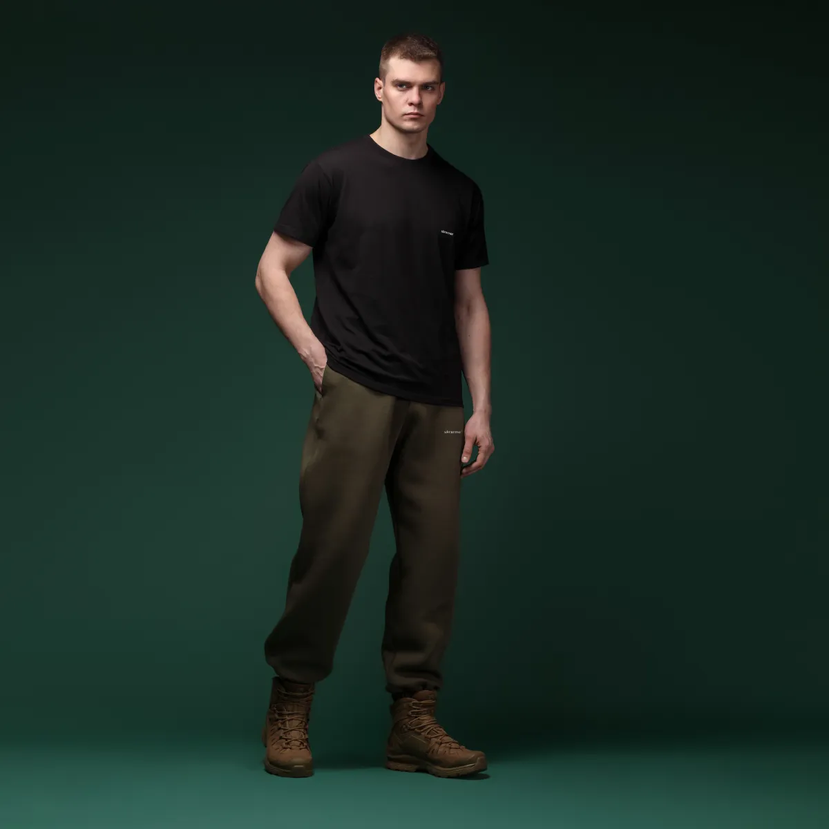 Спортивні штани Ukrarmor Rush Pants з еластичним поясом. Олива 2