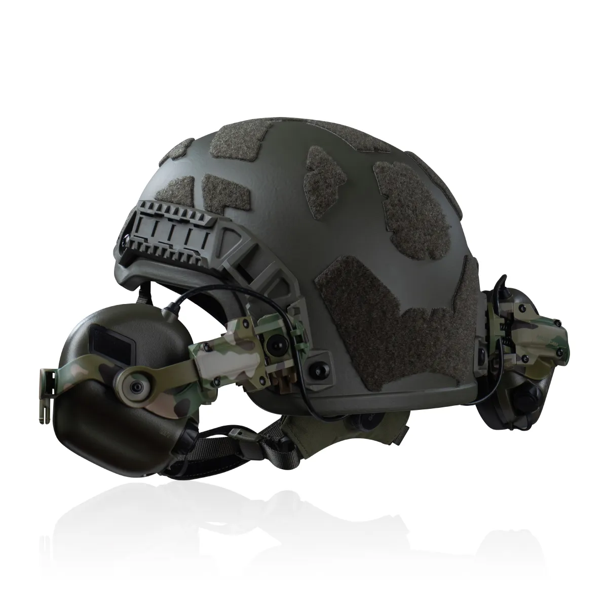 Кріплення адаптер для активних навушників на шолом. Мультикам 6