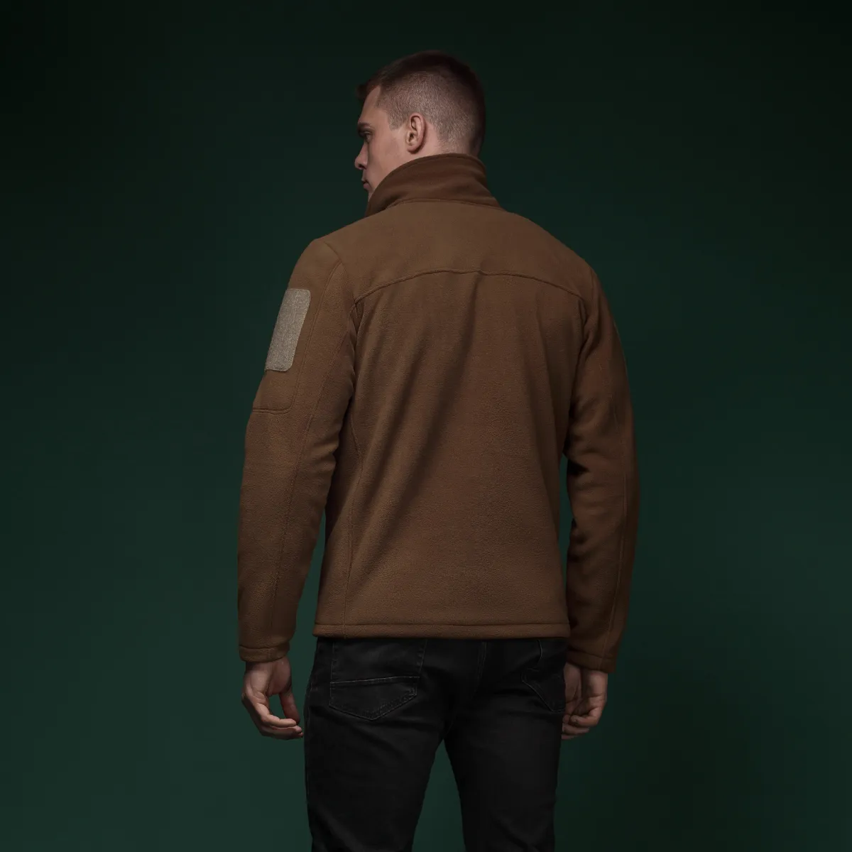 Флісова кофта Ukrarmor Patrol Pullover Fleece Coyote. Polyester, windproof 5