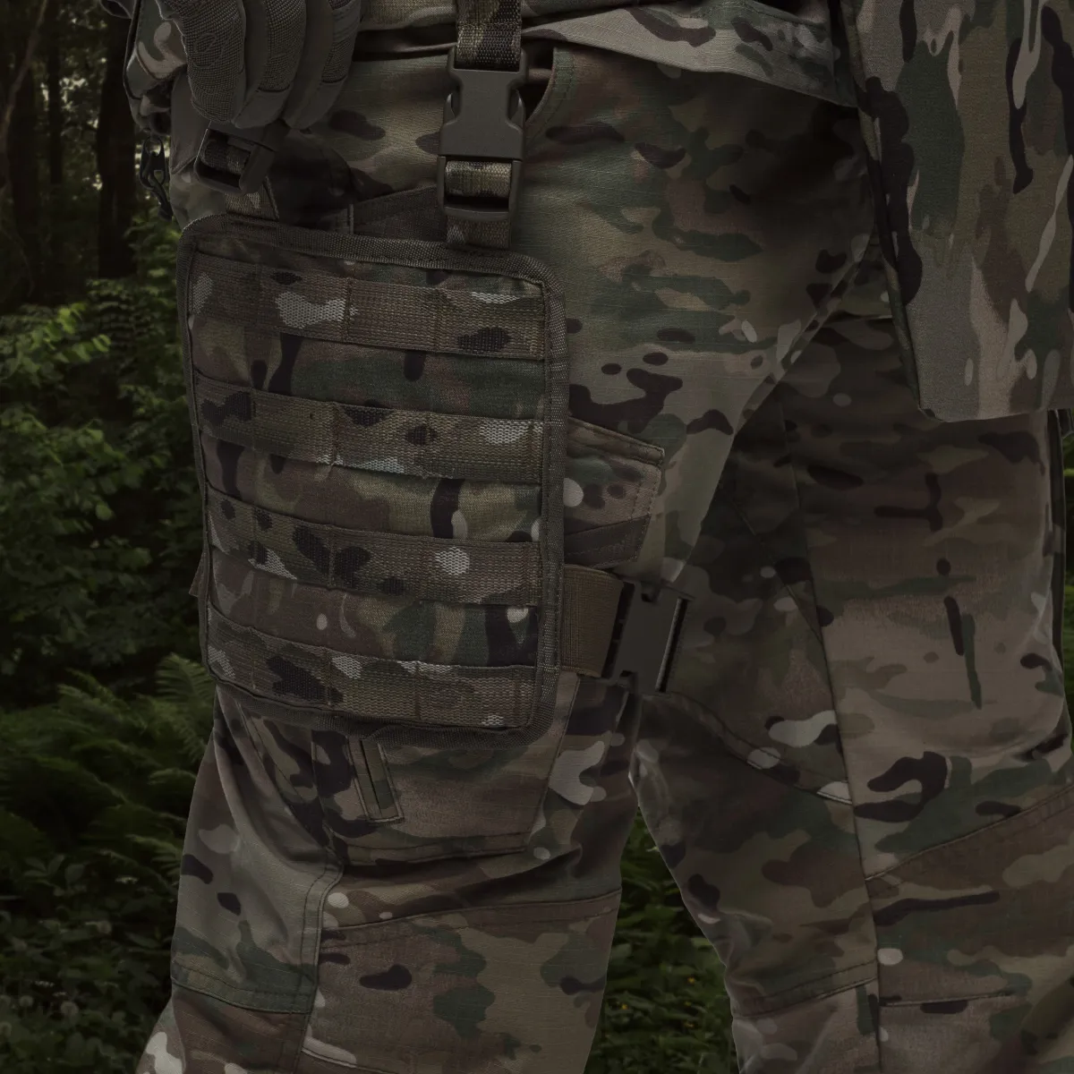 Платформа на стегно (S/M). Cordura 1000. Кріплення Molle. Мультикам 2