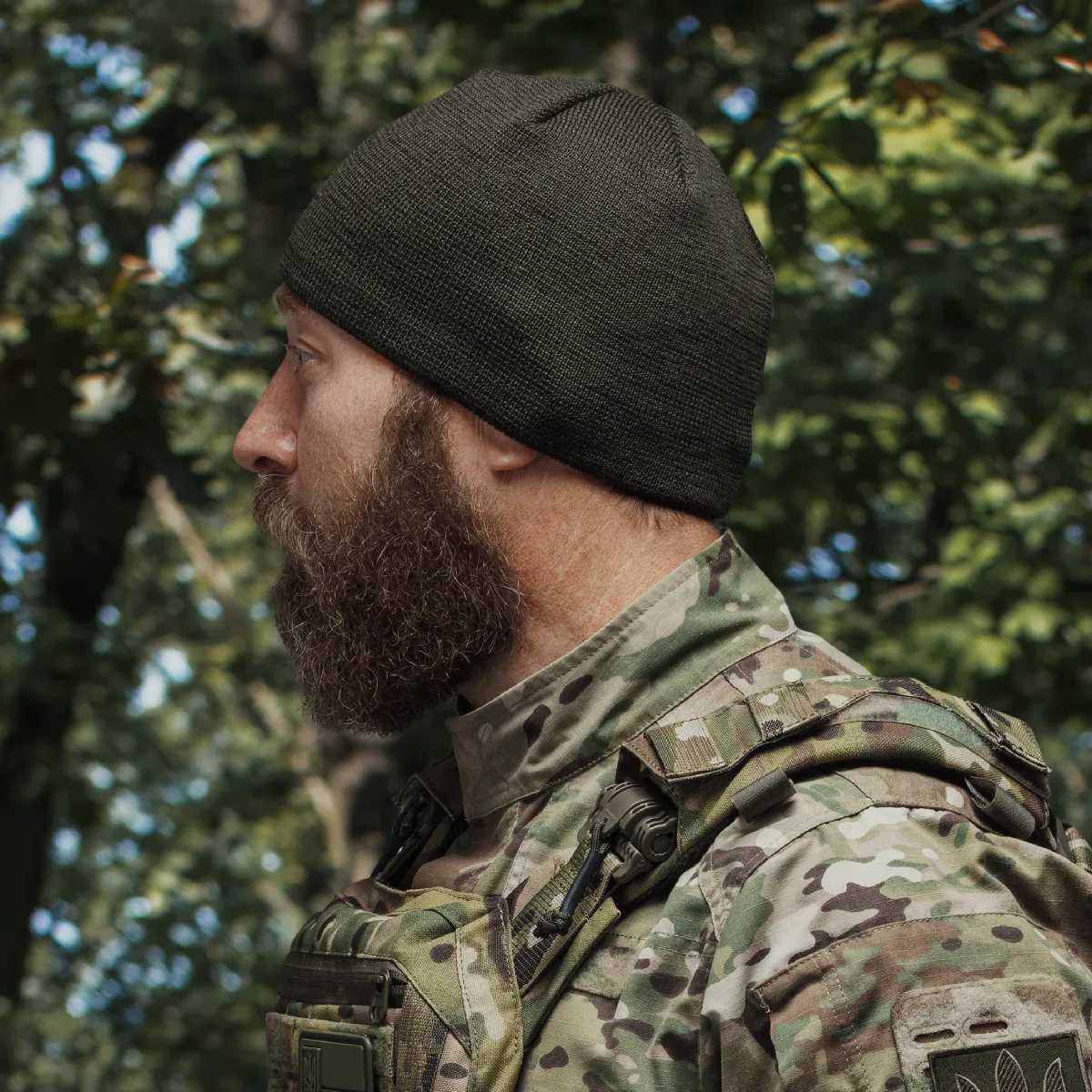 Шапка тактична Helmet Hood під шолом. Колір Ranger green 5
