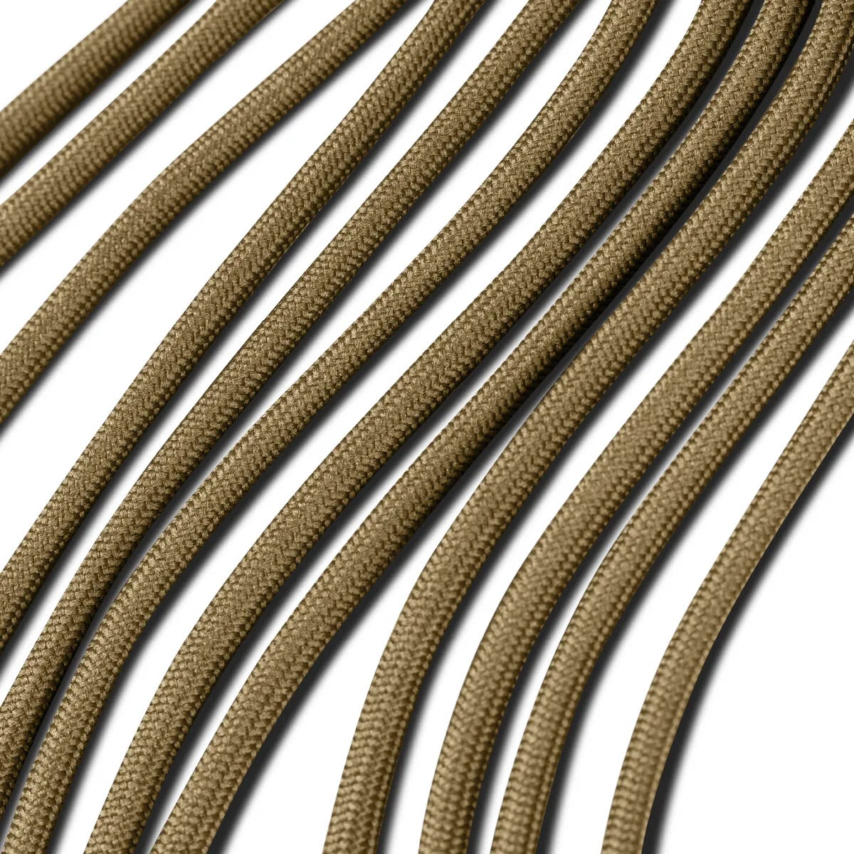 Шнурки для тактичного та трекінгового взуття, 210 см. Койот 2