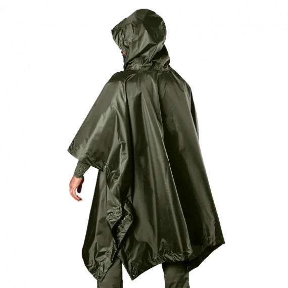 Пончо Piligrim 2.0 Rip-Stop. Вологостійке з розширеною горловиною. Олива 10