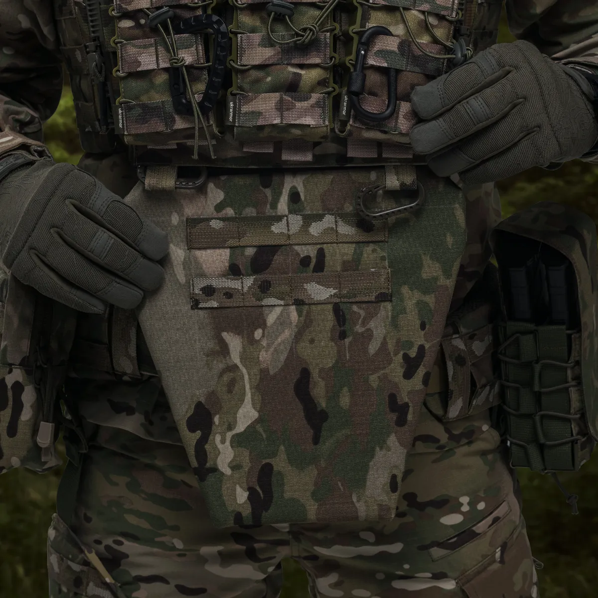 Протиуламковий фартух 1-го класу захисту (з балістичним пакетом). Розмір L. Мультикам 3