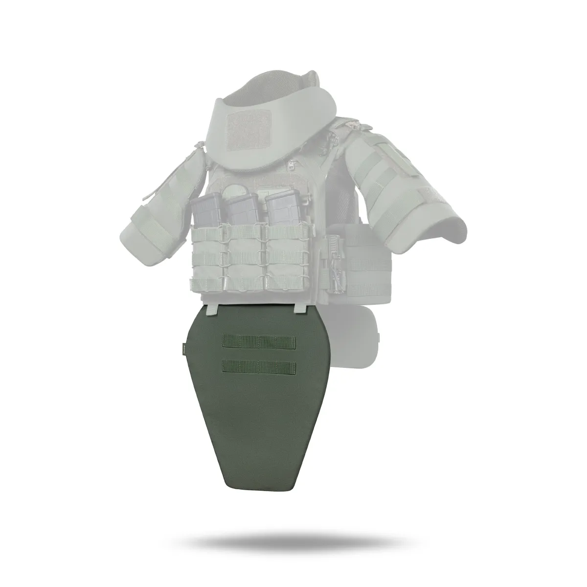 Протиуламковий фартух 2-го класу захисту (з балістичним пакетом). Розмір XL. Олива 3