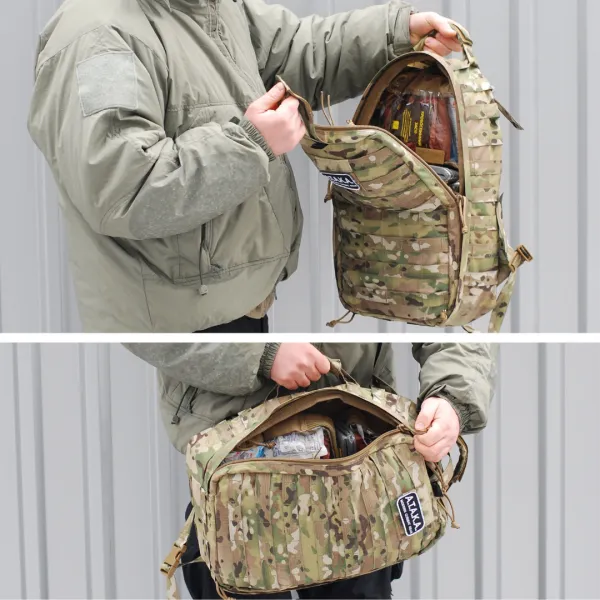 Бойовий медичний рюкзак «Медик» на 15 л. А.Т.А.К.А. Мультикам 8