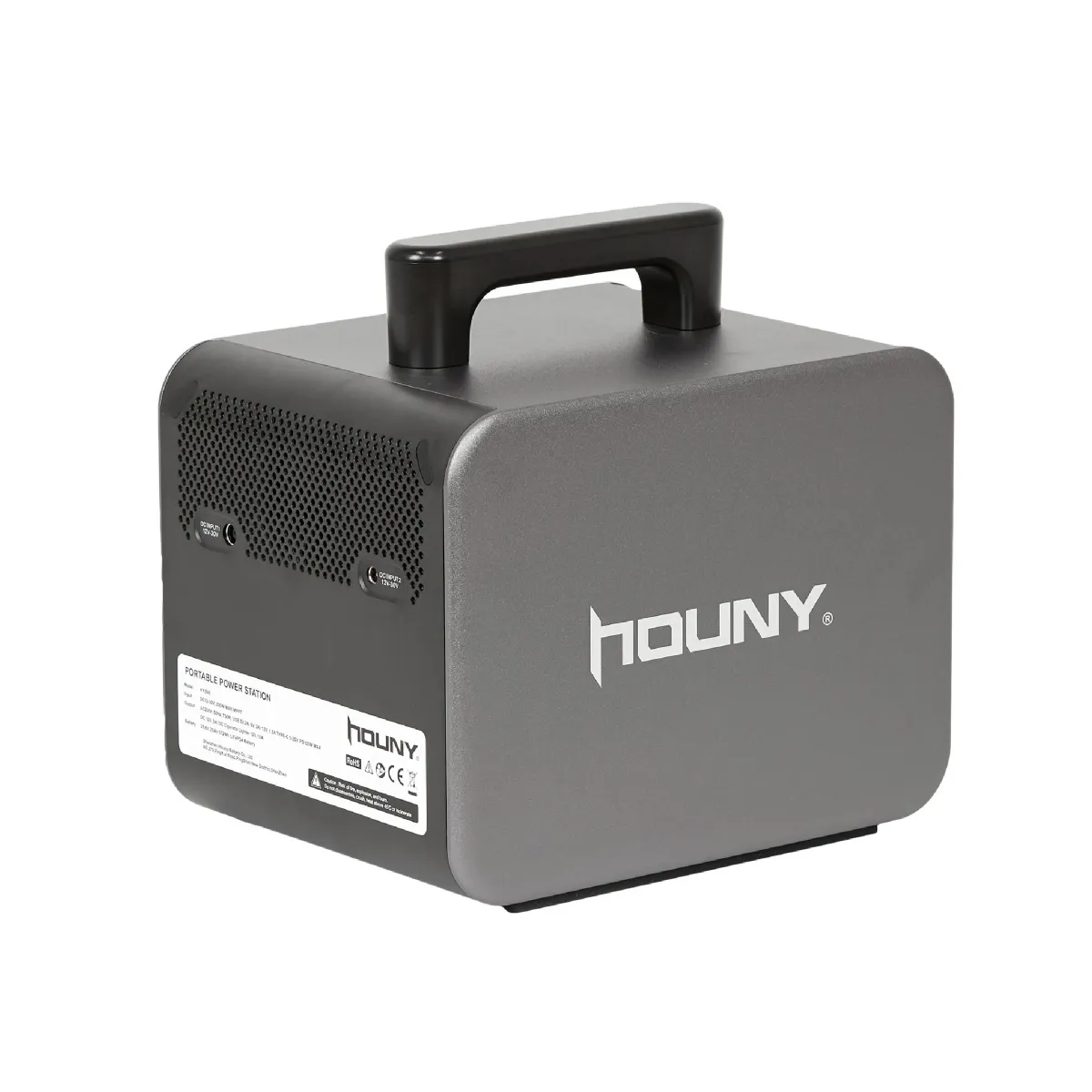 Зарядна станція Houny® HY-500 (512 Вт·год / 750 Вт), 240×190×190 мм