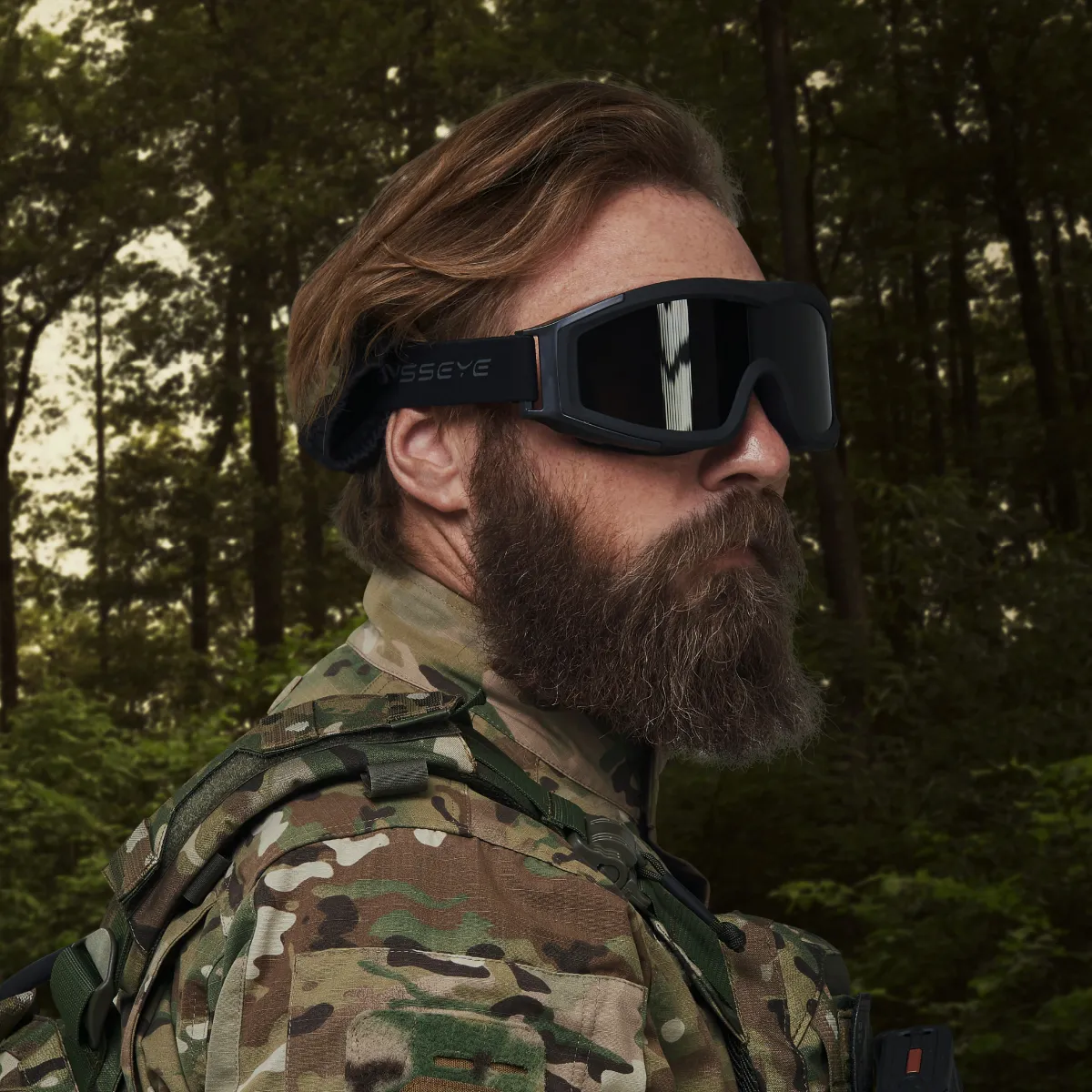 Окуляри балістичні Swiss Eye F-Tac Black. Лінзи з полікарбонату, надміцні 7