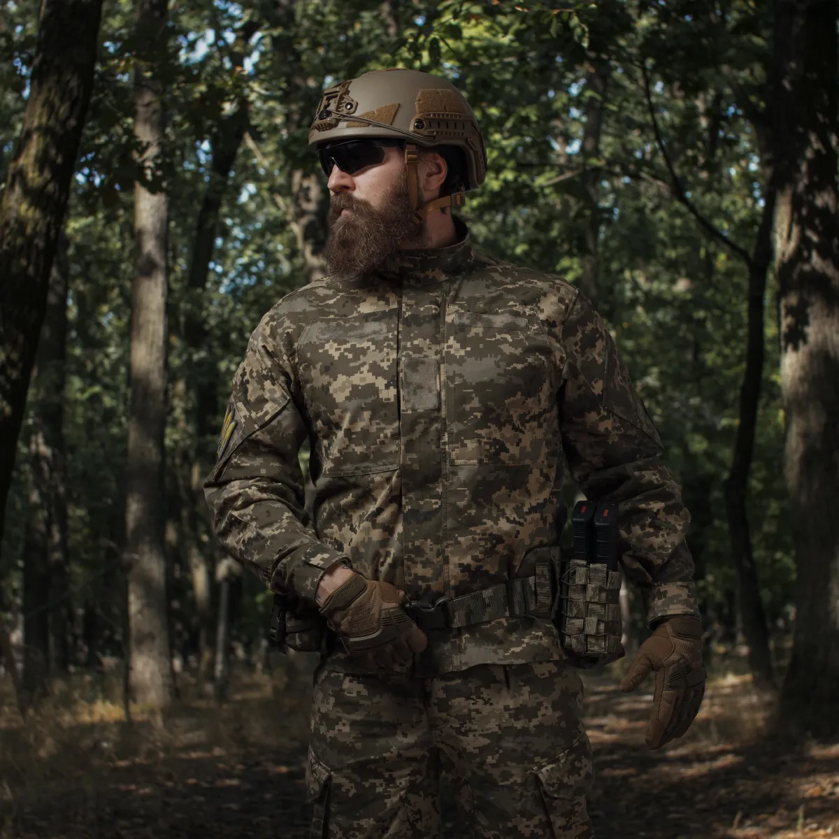 Комплект Modular Battle Belt L/XL без балістичного захисту. Пояс з обвісами. Піксель (мм-14) 3