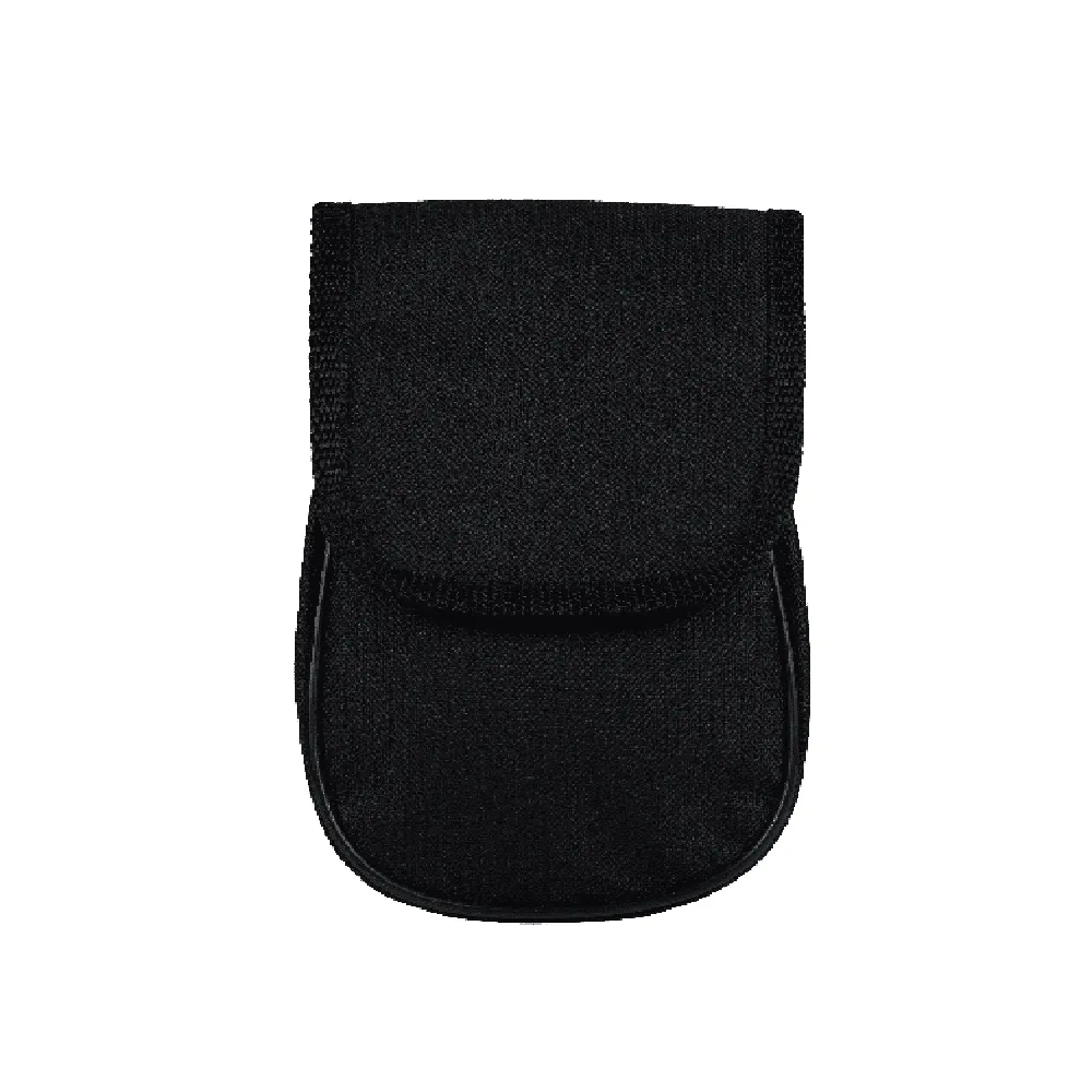 Поясна сумка-чохол для активних навушників. Кріплення Molle. Чорна