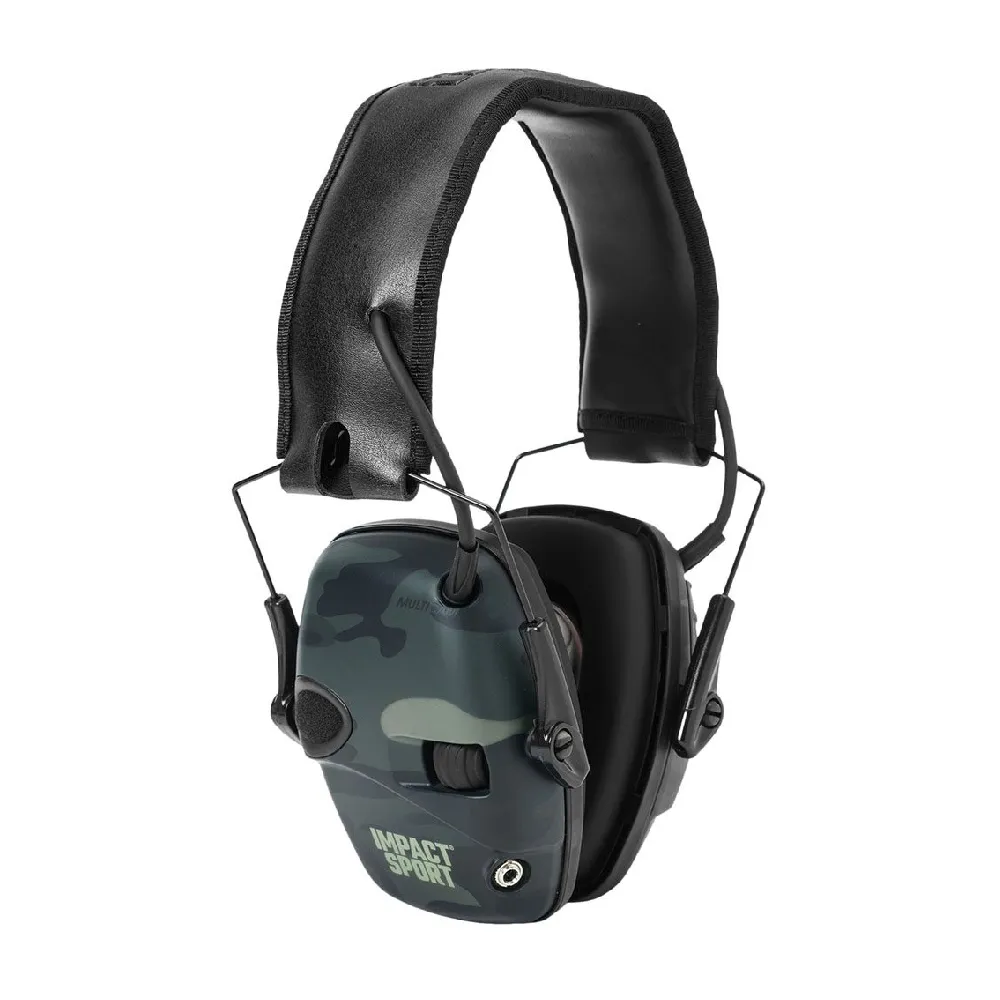 Активные наушники Howard Leight Impact Sport. Цвет Black Multicam / Чорний Мультикам
