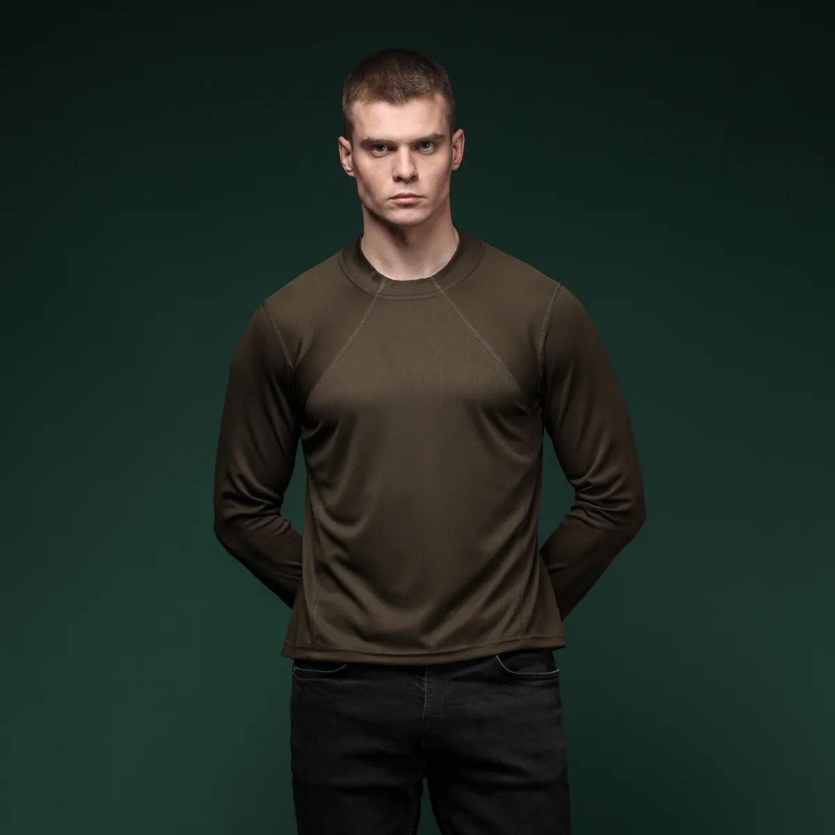Тактична сорочка Base Combat Shirt з довгим рукавом. Олива 2