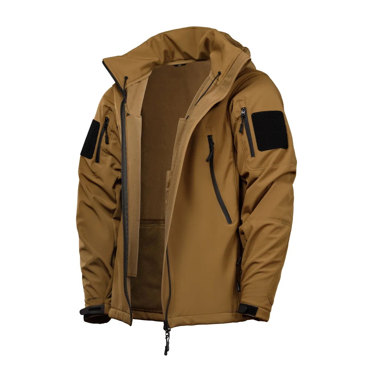 Куртка тактична Softshell Hawk Jacket. Захист від вітру та вологи.  Койот 9
