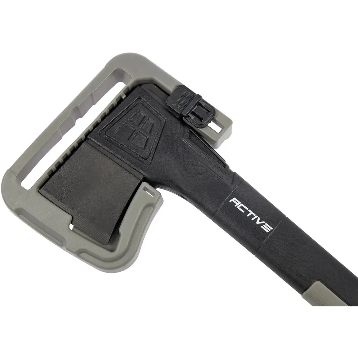 Сокира Active Hunter сіра з полімерним прогумованим руків’ям, метал High Carbon Steel 5