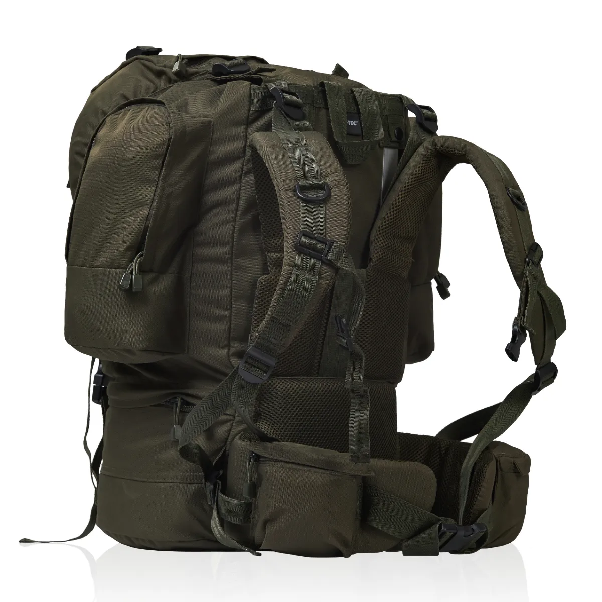 Рюкзак Mil-Tec на 75 л з водовідштовхувальним покриттям. Олива 2