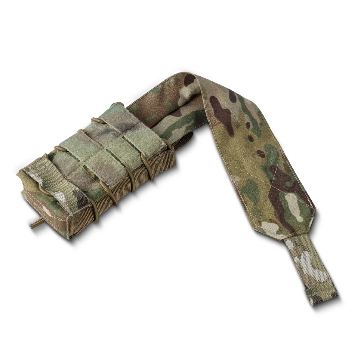 Одинарний закритий підсумок з клапаном під магазин АК/АR. Мультикам. 5