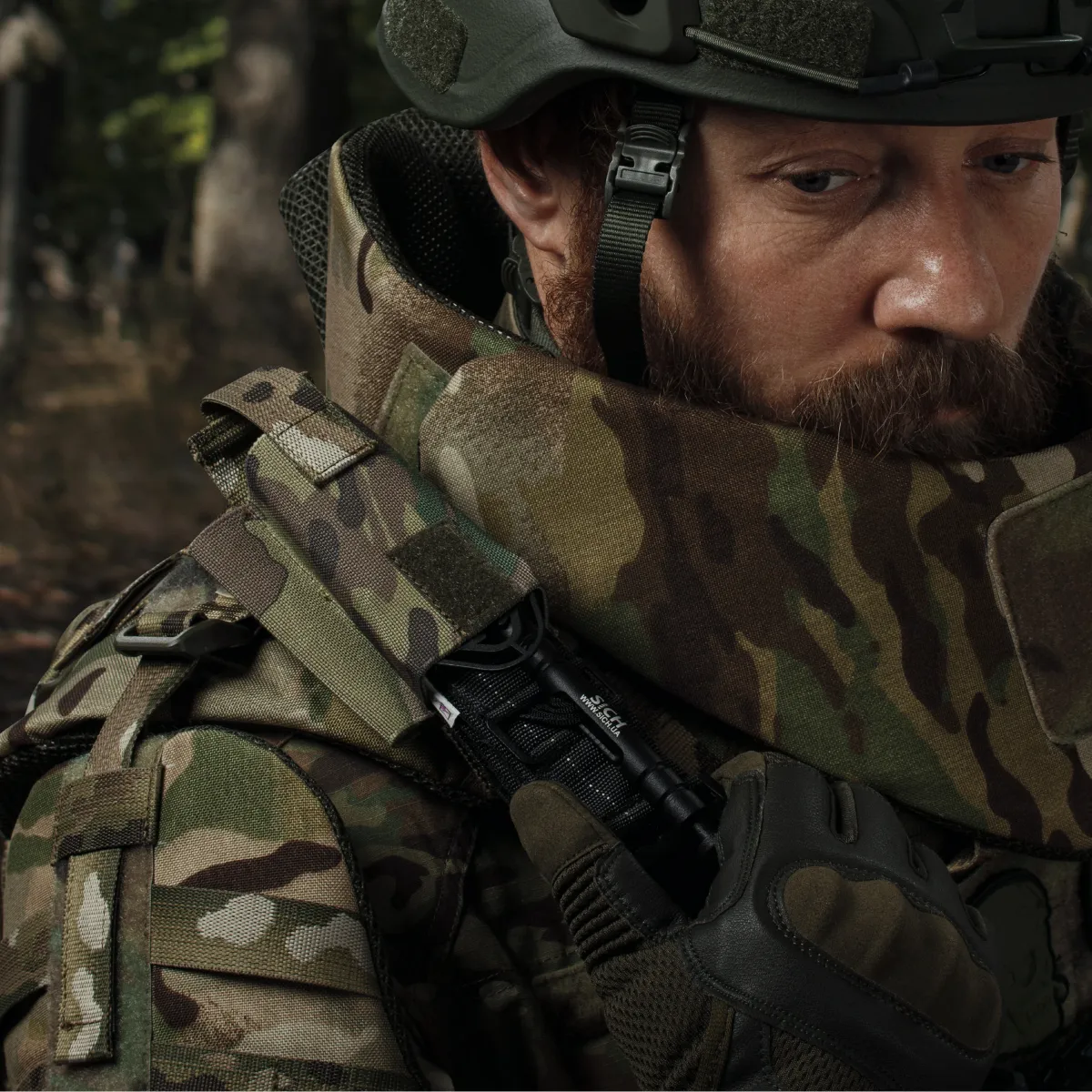 Підсумок для турнікета еластичний. Molle. Cordura 1000. Мультикам 5