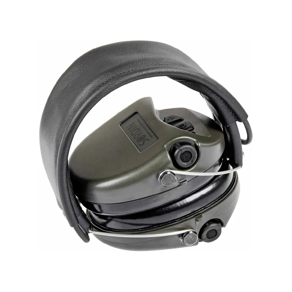 Активні навушники Sordin Supreme Pro-X Green. Наголів'я Чорне 7