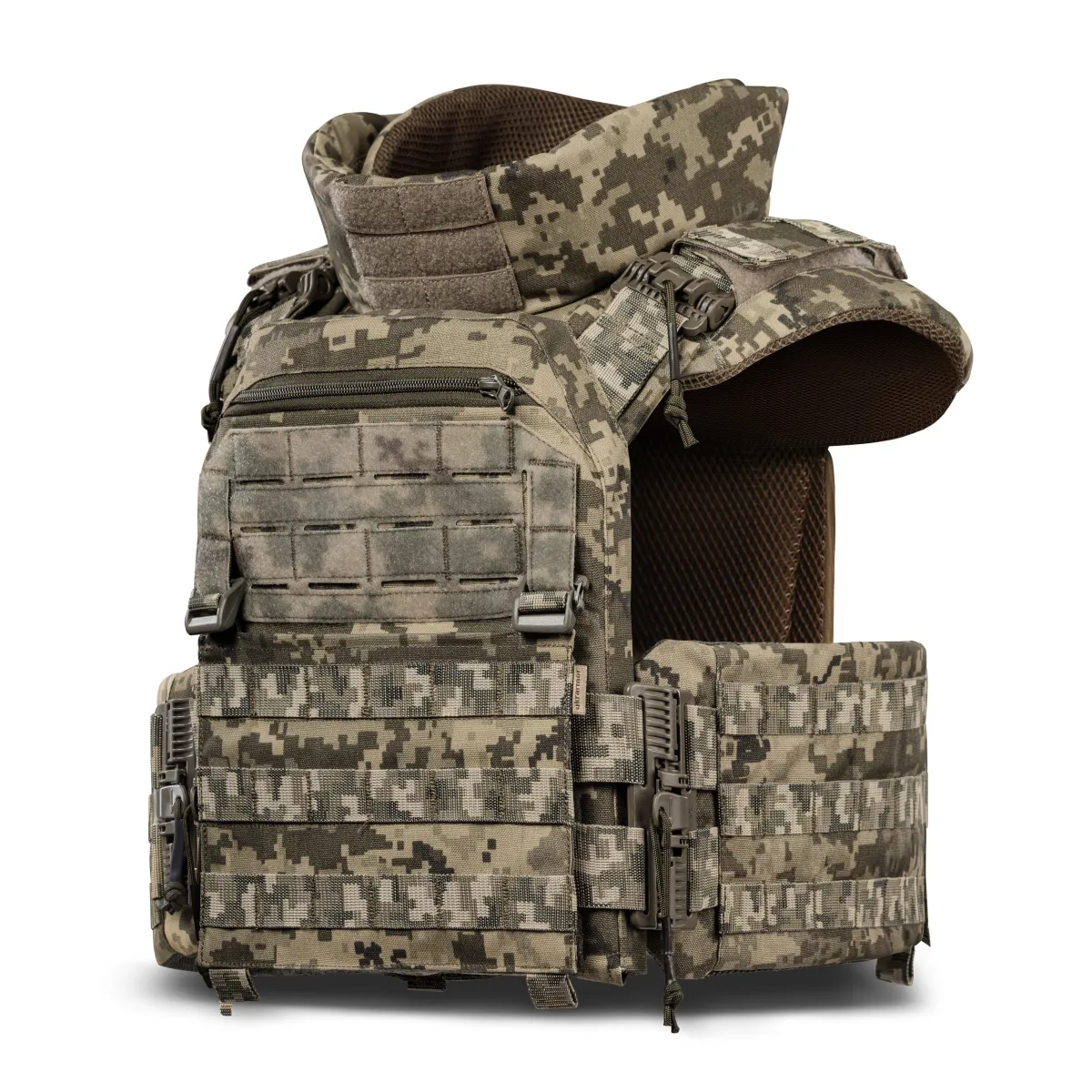 Балістичний захист шиї Gen 3 (та верхньої частини спини) 2-го класу. Піксель (мм-14) 6