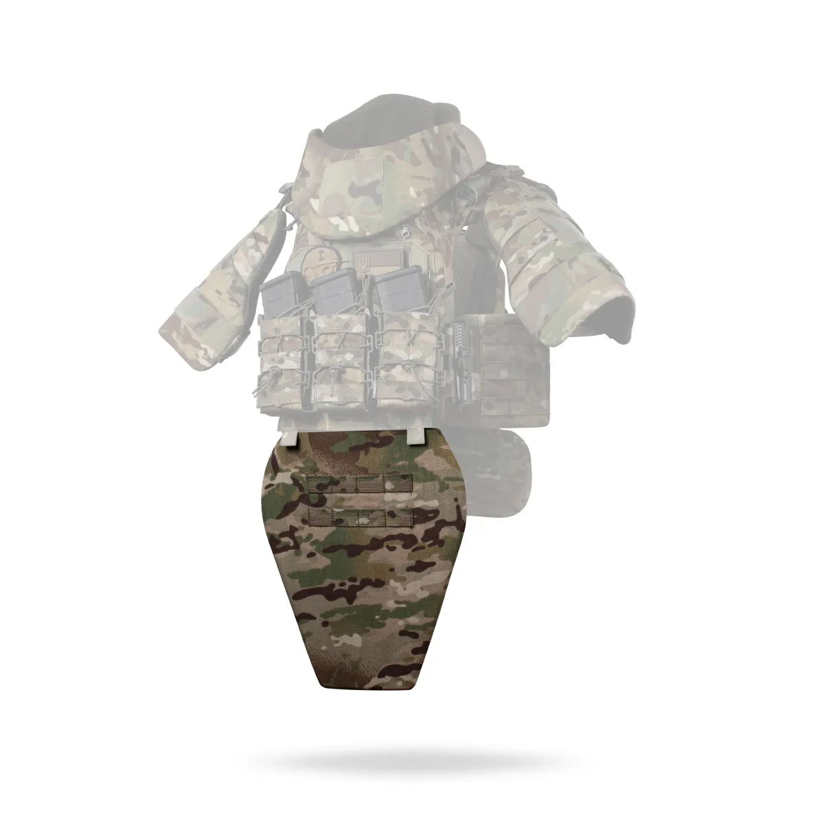 Протиуламковий фартух 2-го класу захисту (з балістичним пакетом). Розмір XL. Мультикам 2