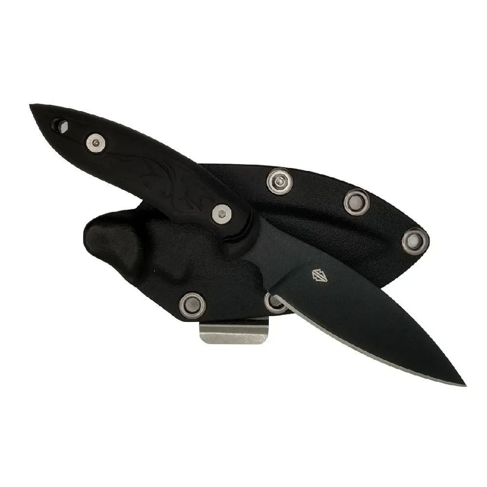 Міський ніж «Мавка» Blade Brothers Knives з чорним полімерним покриттям 4