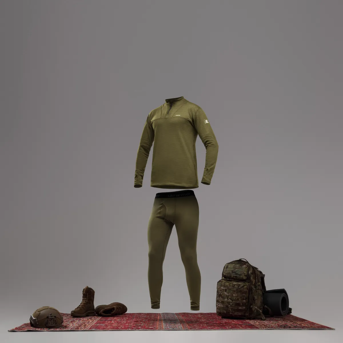 Термосорочка 2-го рівня TOUNDRA II (Cold Weather Thermal System). Олива 8