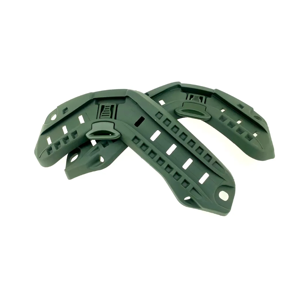 Комплект реек на шлем Fast\TOR-D, планки Picatinny и крепления Wing-Loc, Олива