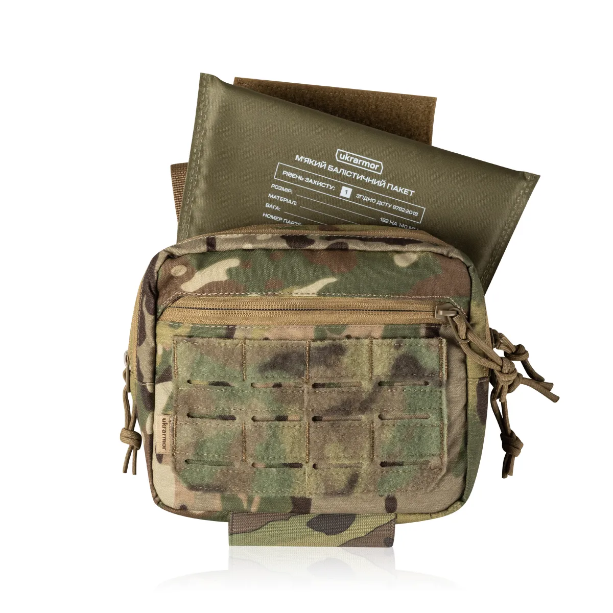 Сумка-напашник PRO 1-го класу захисту. Розмір L (16х22 см). Матеріал Cordura 1000. Піксель (мм-14) 9