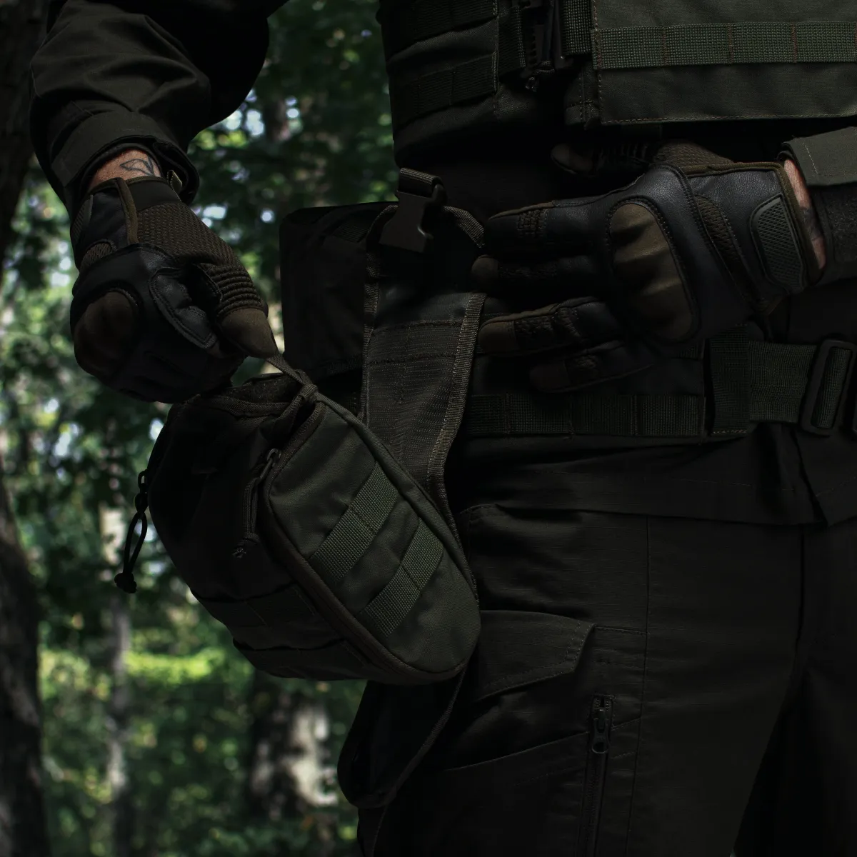 Аптечка збільшена PRO (підсумок-органайзер). Cordura 1000. Олива 4