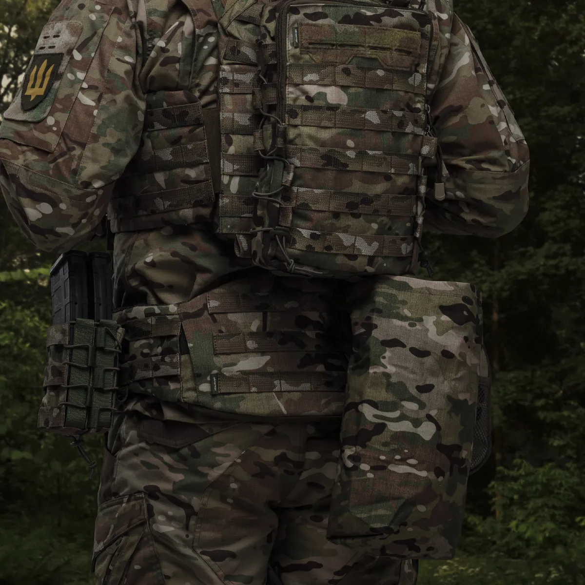 Сумка скидання магазинів. Кріплення Molle. Cordura 1000. Колір Мультикам 7