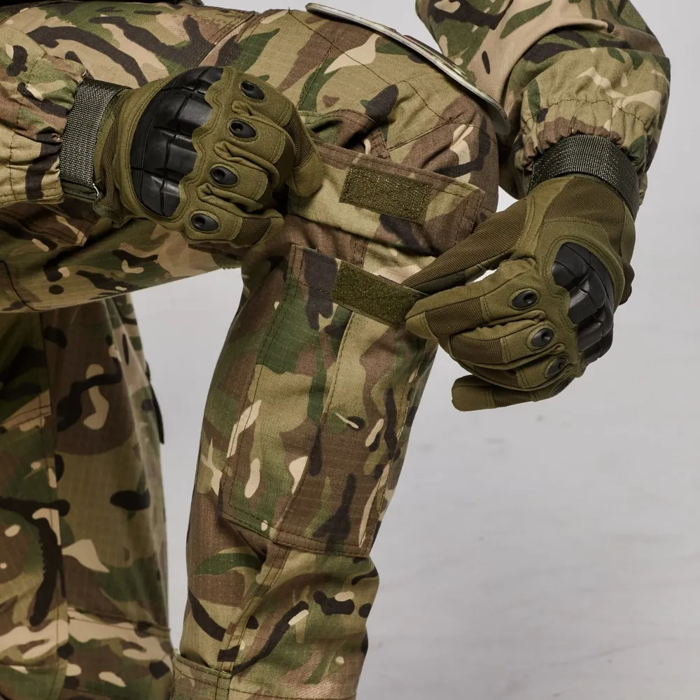 Військові штани ЗСУ з наколінниками. Армований Rip-Stop. Мультикам 5