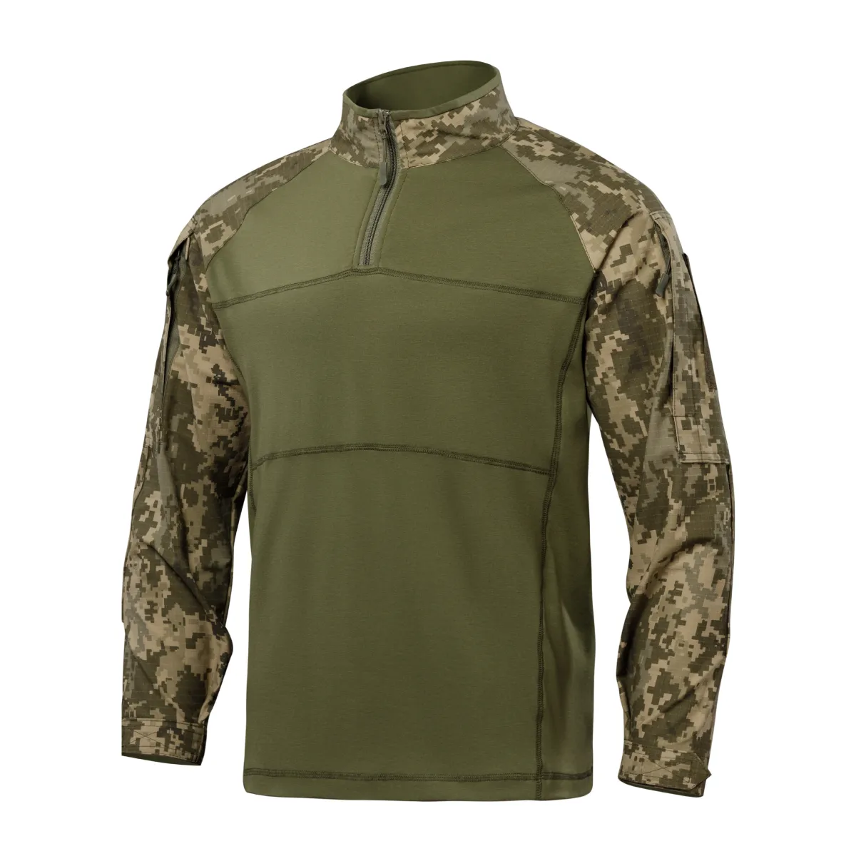 Тактична сорочка UBACS ЗСУ. Основа Coolmax, рукава Rip-Stop. Піксель