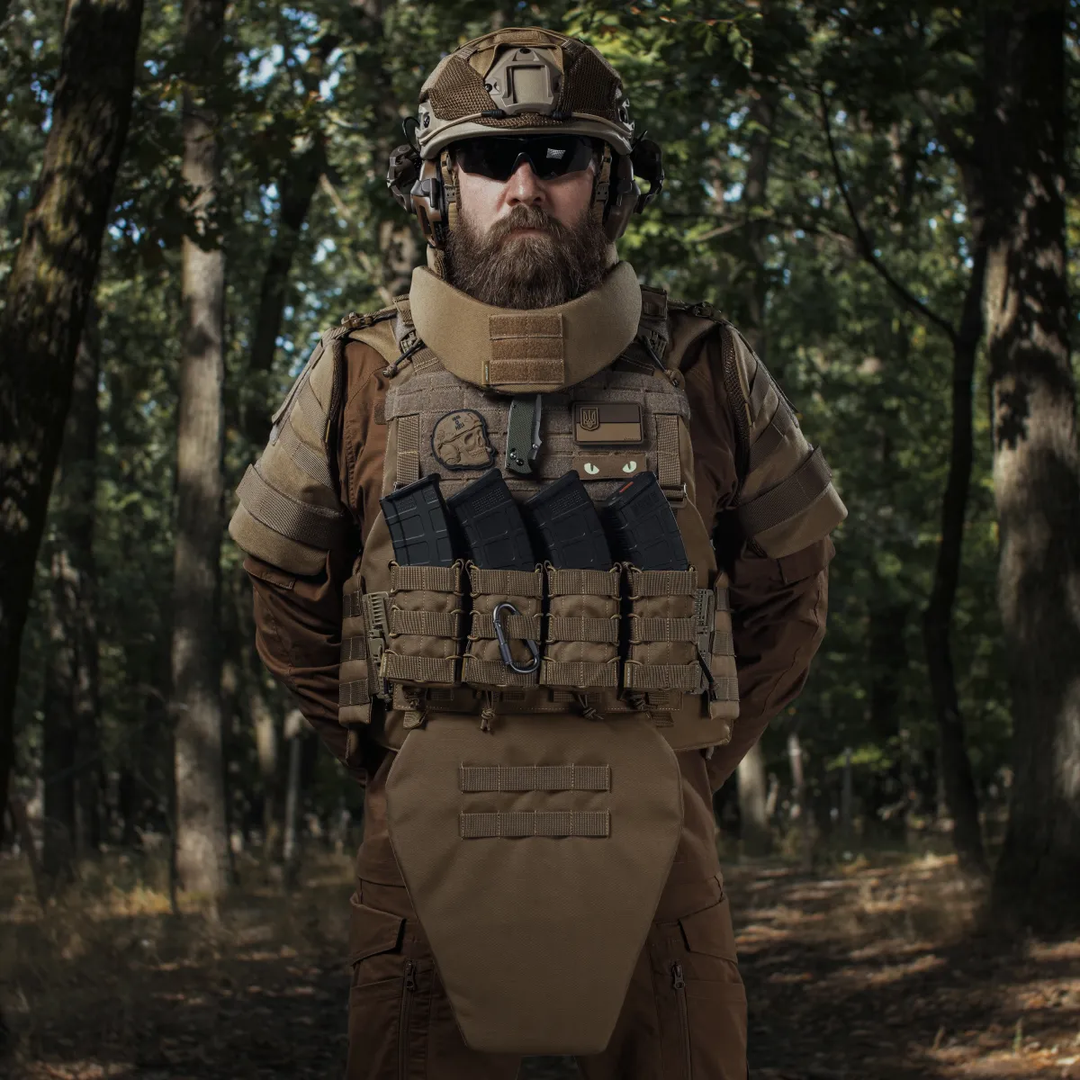 Балістичний захист шиї Gen 2 (та верхньої частини спини) 1-го класу. Койот 4