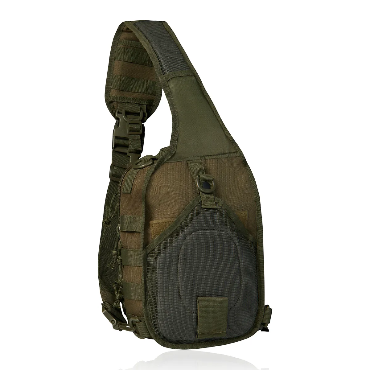 Рюкзак однолямковий Mil-Tec “One strap assault pack”. Олива. 5