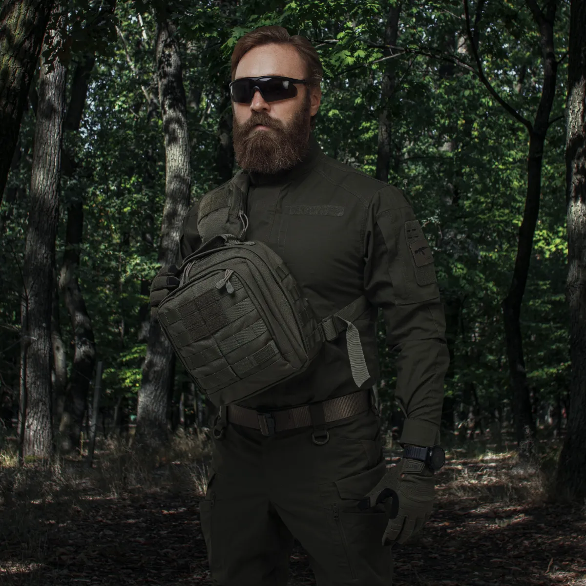 Тактична сумка-рюкзак 5.11 RUSH® MOAB™ 6. Однолямковий. Олива 10