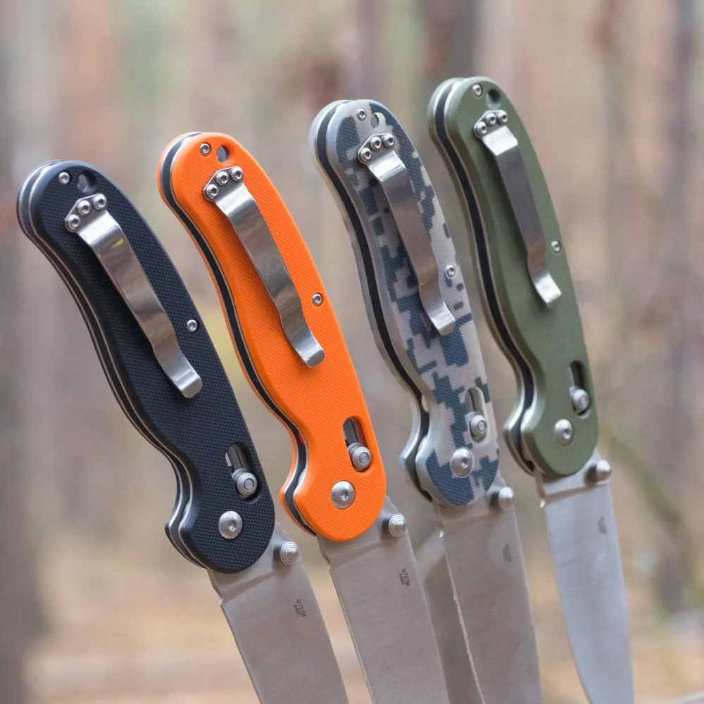 Ніж складаний Ganzo G727M камуфляж. Нержавіюча сталь 440С 7