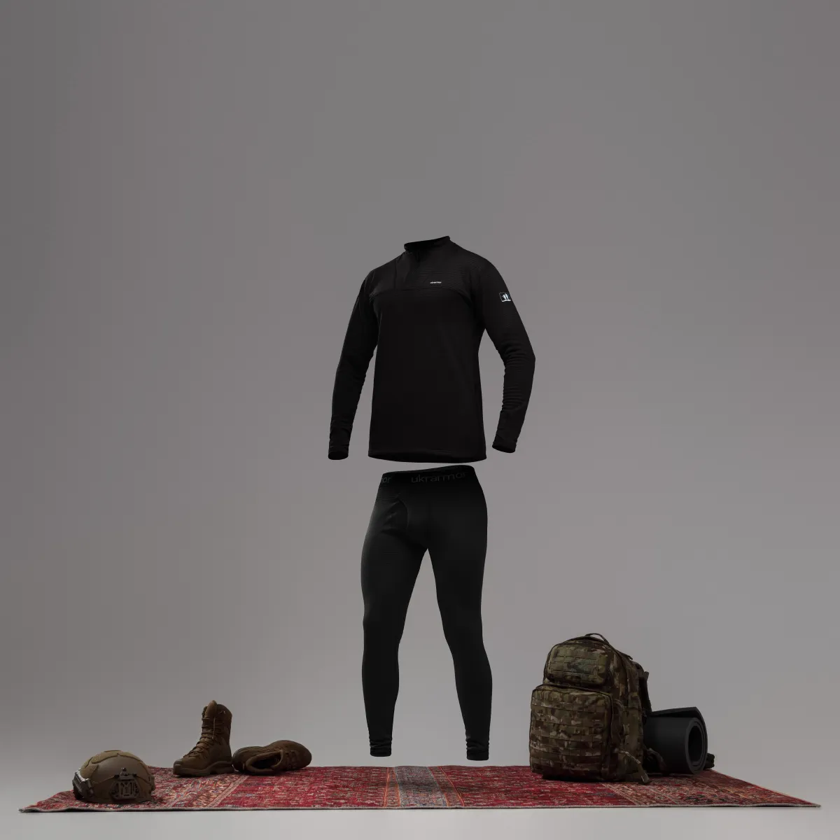 Термосорочка 2-го рівня TOUNDRA II (Cold Weather Thermal System). Чорний 9