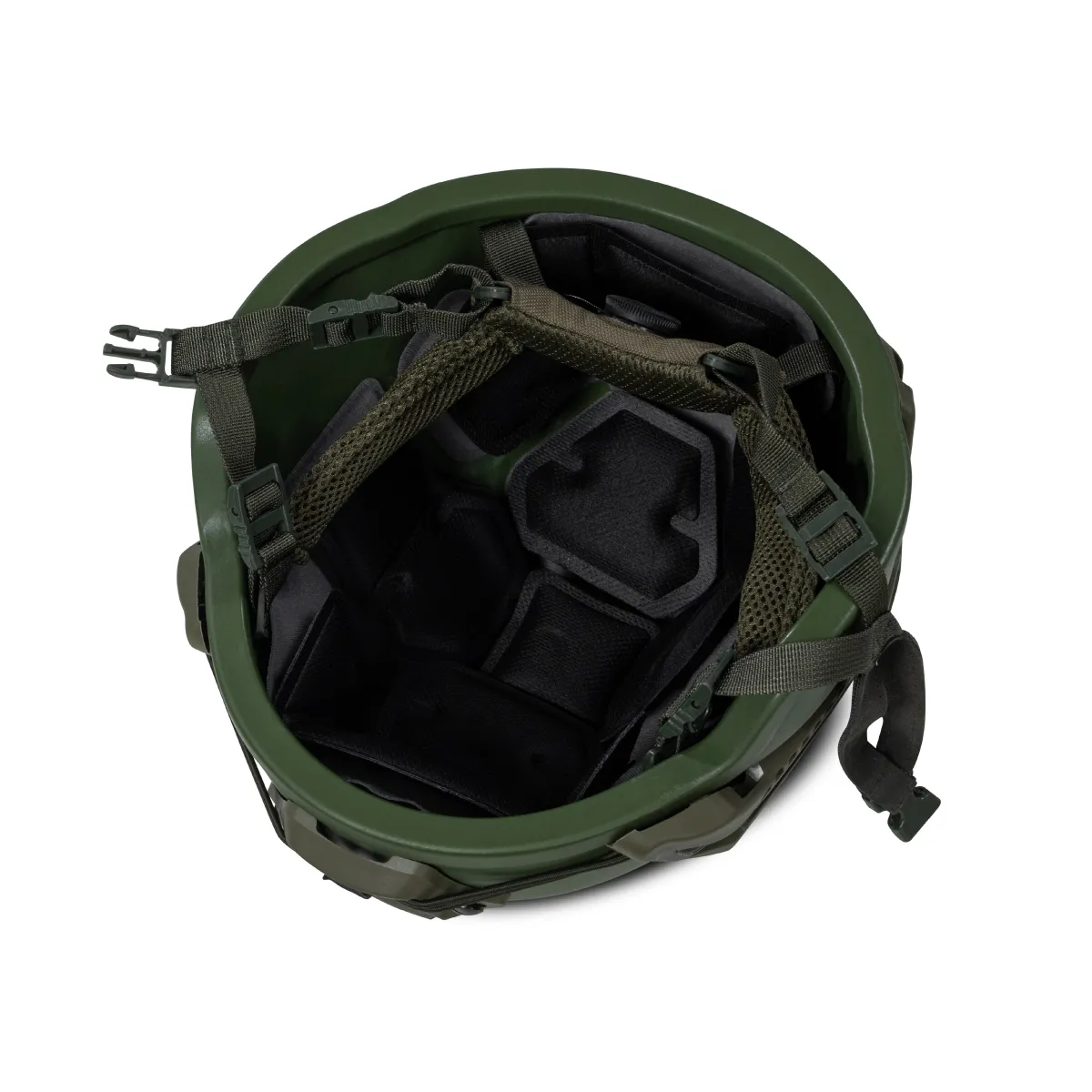 Кевларовий шолом TOR (додатковий захист вух та скроні). Виробник: Україна. Олива. L 2