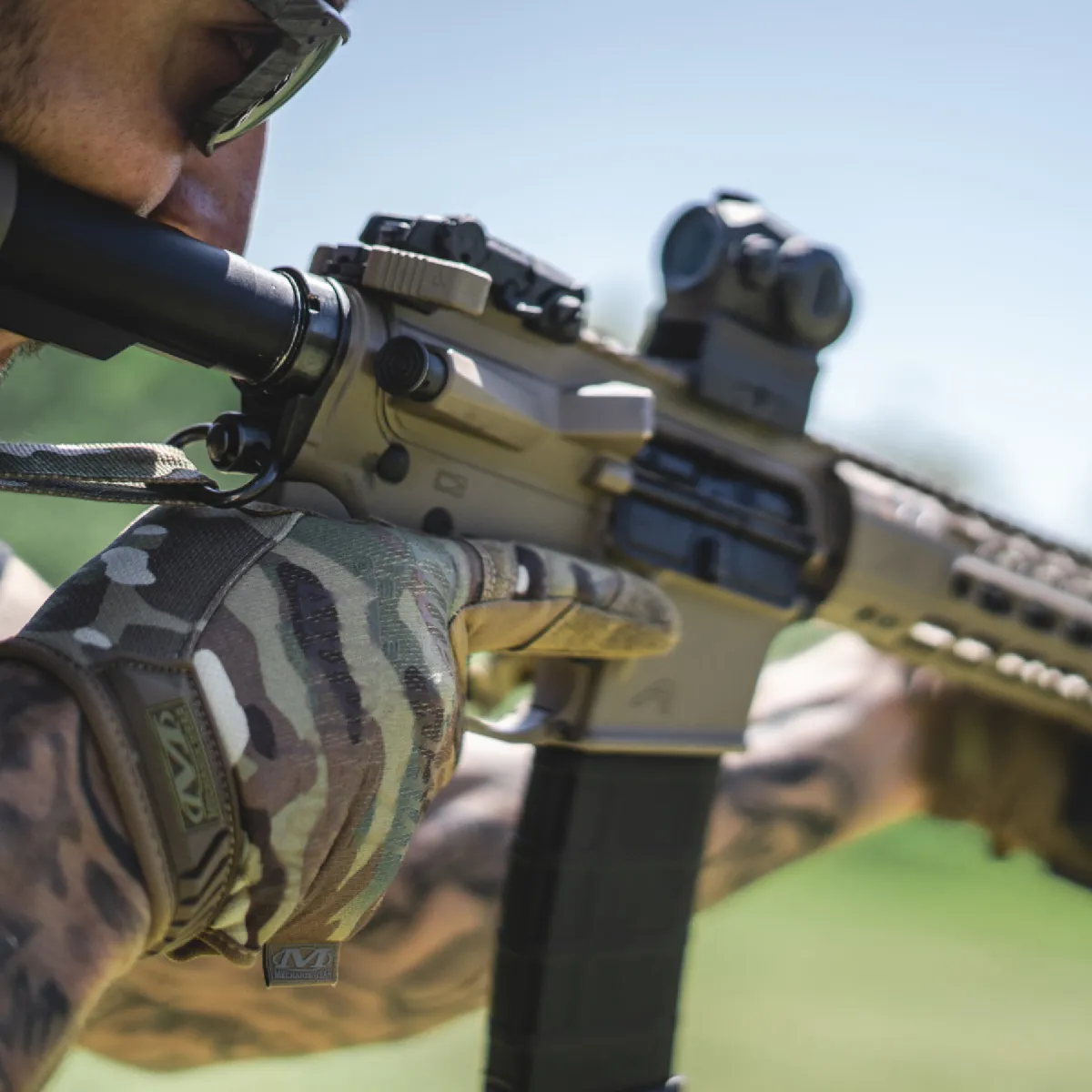 Тактичні рукавички Mechanix Original TrekDry®.  Multicam 3