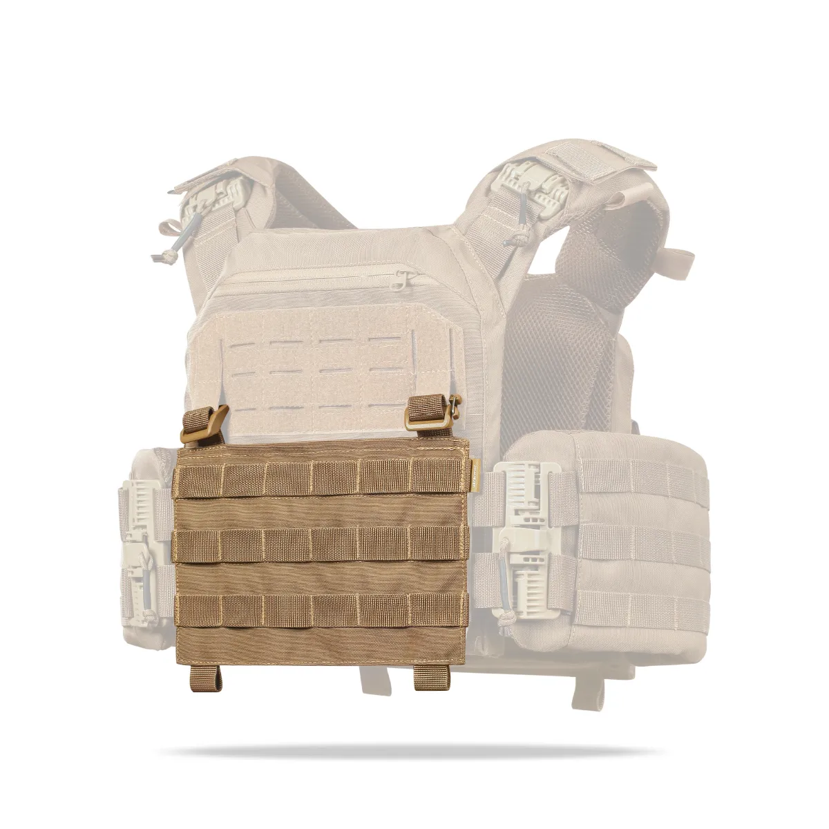 Передня панель на плитоноску PRO. Cordura 1000. Койот 2