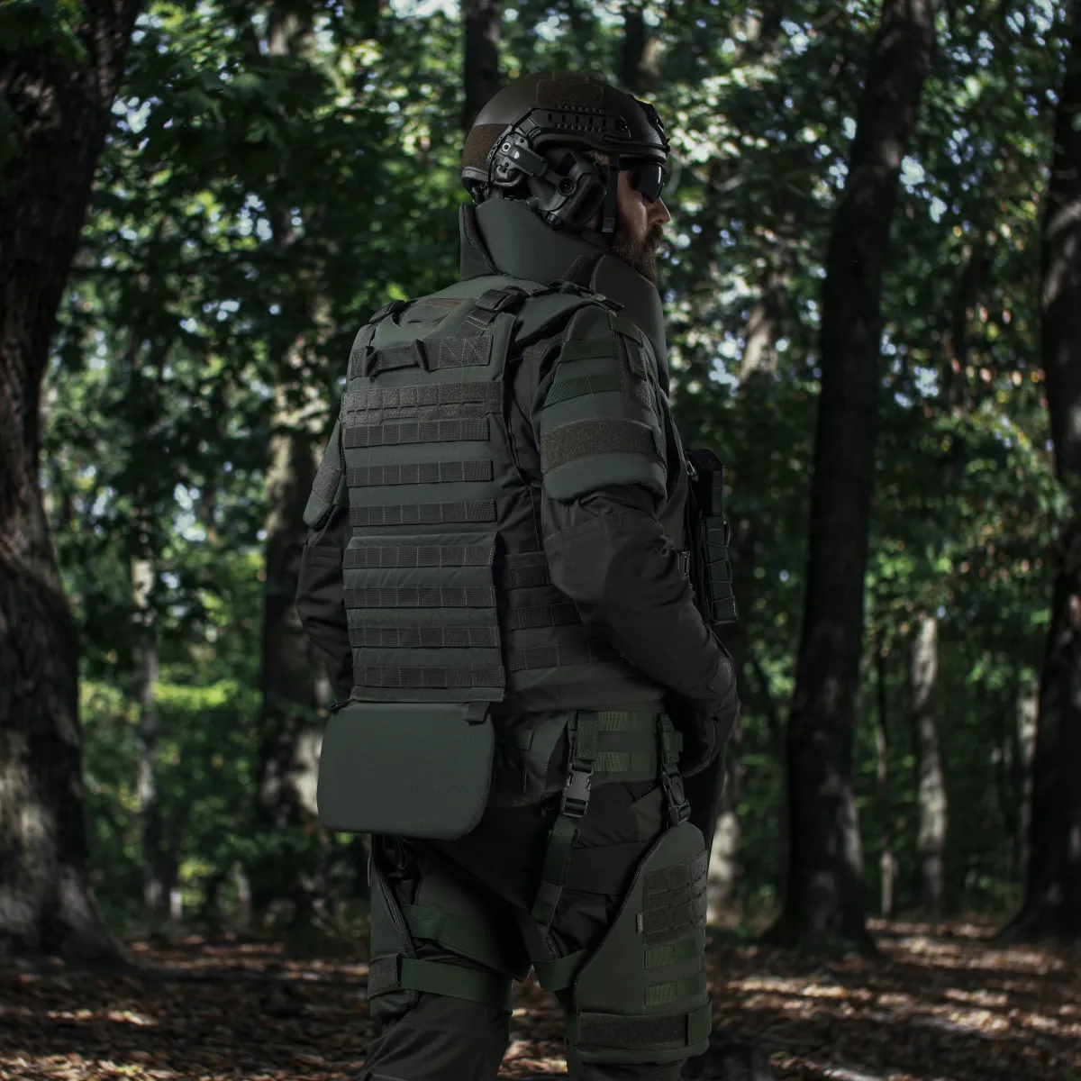 Бронекостюм A.T.A.S. (Advanced Tactical Armor Suit) Level I. Клас захисту – 1. Олива. L/XL 8
